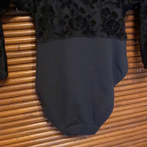 Slix black bodysuit size 12/38 - Picture 7 of 8